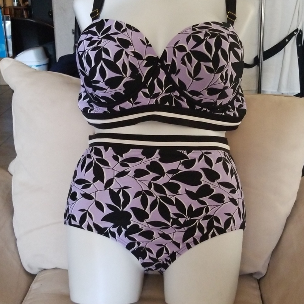 High waisted bikini